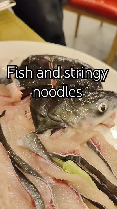 stringy fish meat